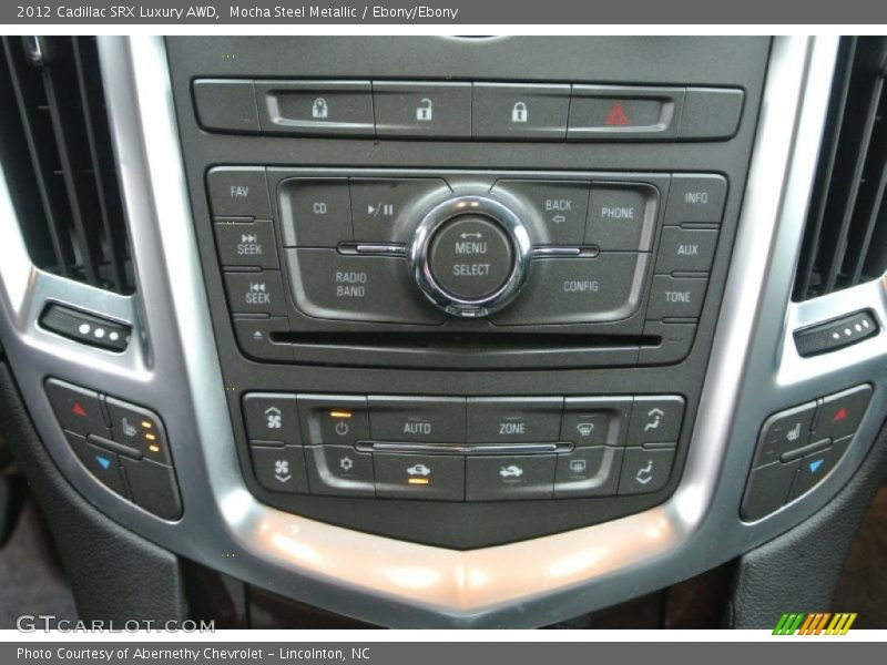 Mocha Steel Metallic / Ebony/Ebony 2012 Cadillac SRX Luxury AWD