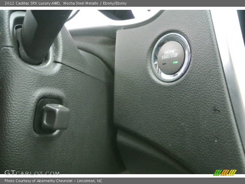 Mocha Steel Metallic / Ebony/Ebony 2012 Cadillac SRX Luxury AWD