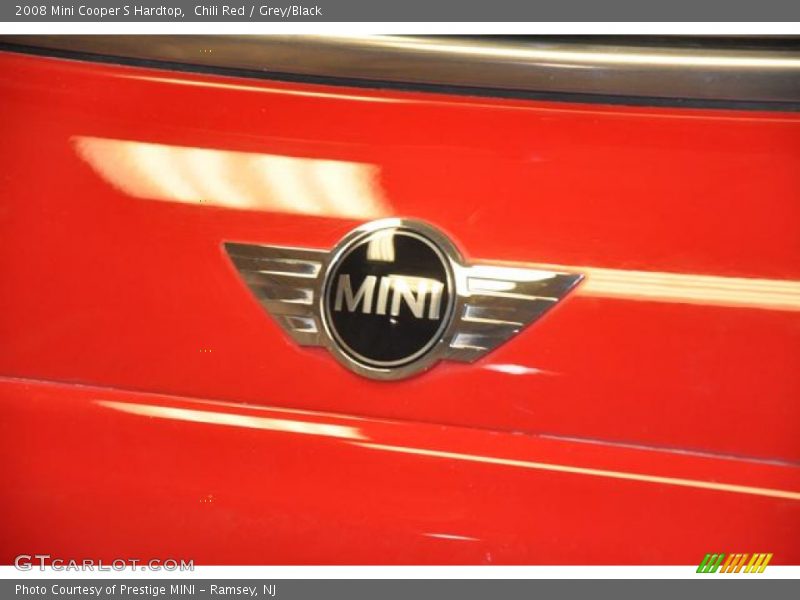 Chili Red / Grey/Black 2008 Mini Cooper S Hardtop