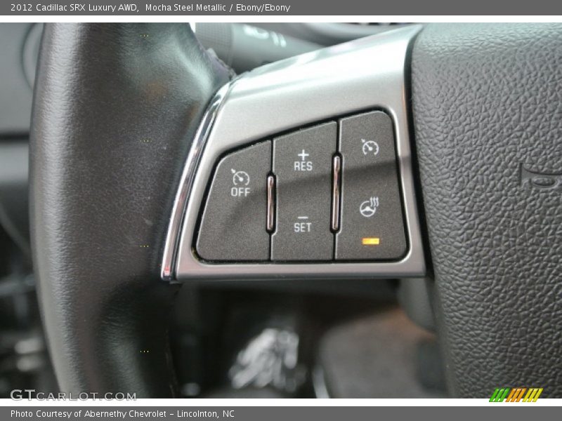 Mocha Steel Metallic / Ebony/Ebony 2012 Cadillac SRX Luxury AWD