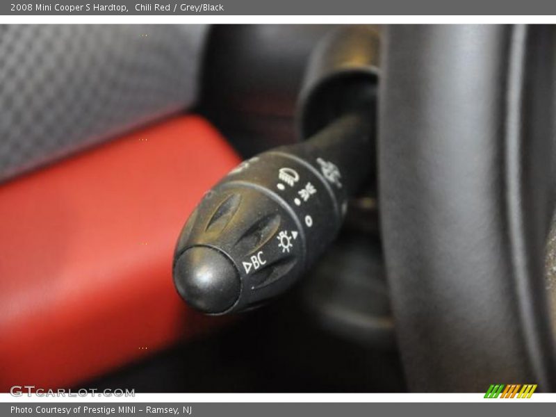 Chili Red / Grey/Black 2008 Mini Cooper S Hardtop