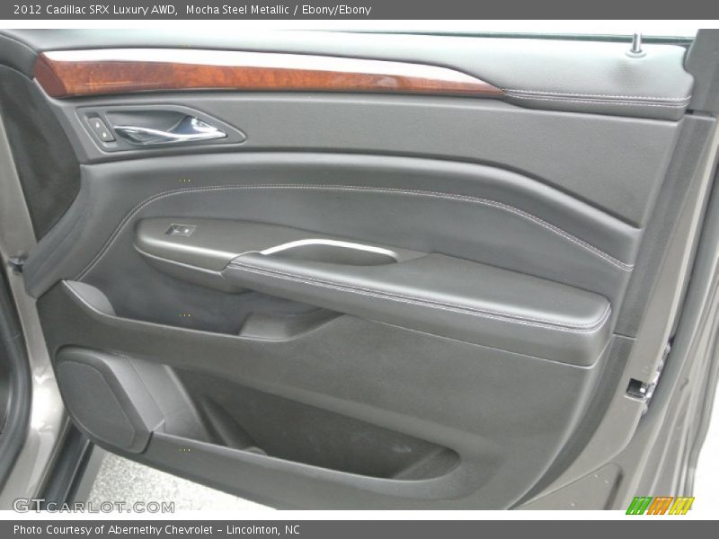 Mocha Steel Metallic / Ebony/Ebony 2012 Cadillac SRX Luxury AWD