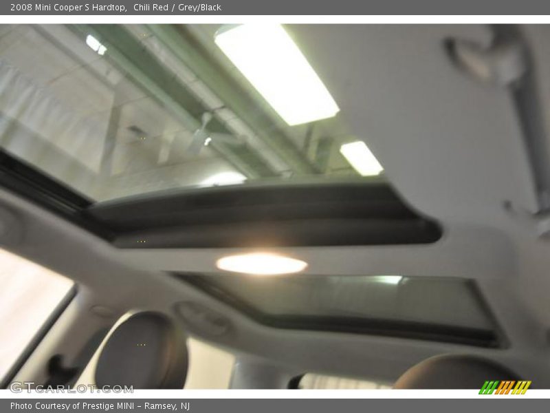 Chili Red / Grey/Black 2008 Mini Cooper S Hardtop