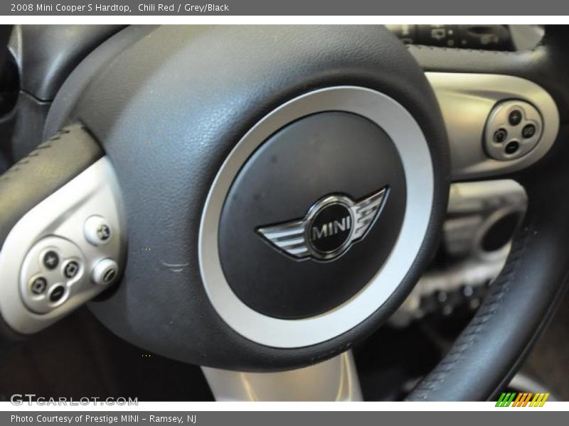 Chili Red / Grey/Black 2008 Mini Cooper S Hardtop