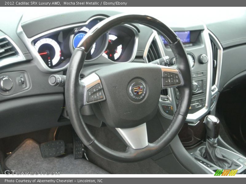 Mocha Steel Metallic / Ebony/Ebony 2012 Cadillac SRX Luxury AWD