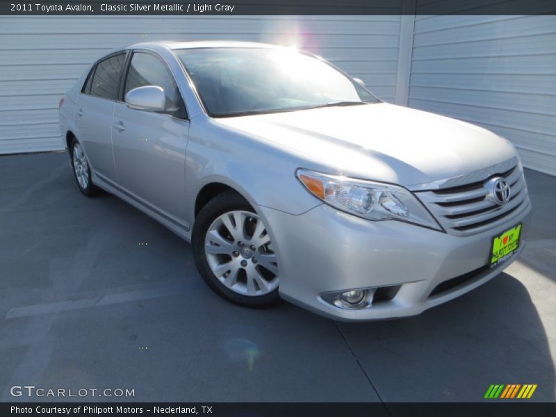 Classic Silver Metallic / Light Gray 2011 Toyota Avalon