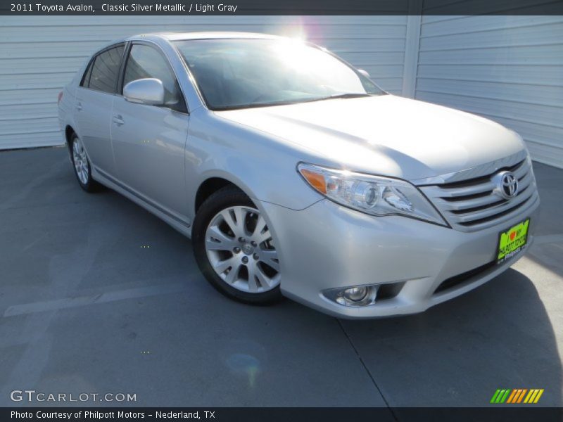 Classic Silver Metallic / Light Gray 2011 Toyota Avalon