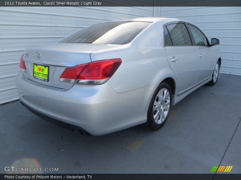 Classic Silver Metallic / Light Gray 2011 Toyota Avalon