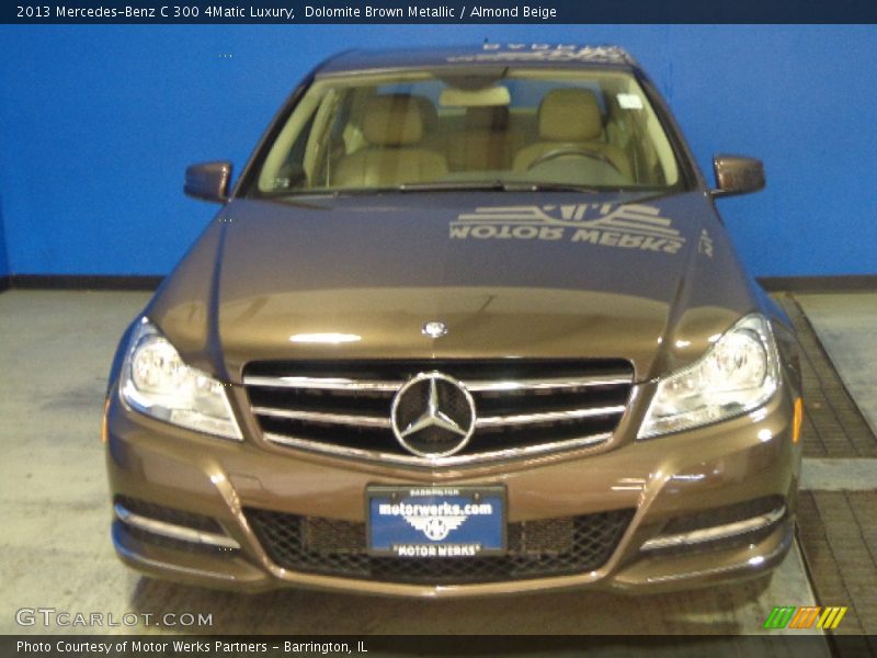 Dolomite Brown Metallic / Almond Beige 2013 Mercedes-Benz C 300 4Matic Luxury