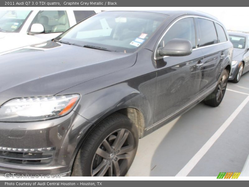 Graphite Grey Metallic / Black 2011 Audi Q7 3.0 TDI quattro