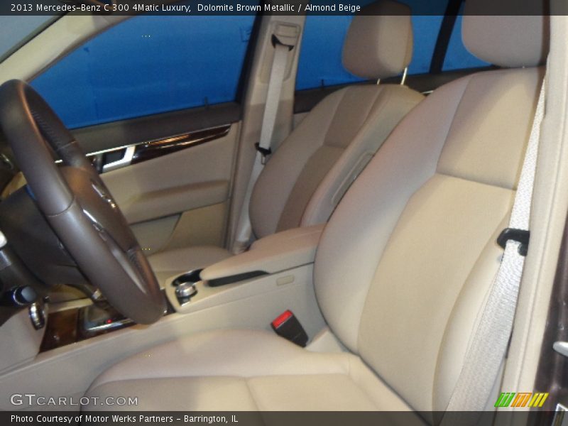 Dolomite Brown Metallic / Almond Beige 2013 Mercedes-Benz C 300 4Matic Luxury