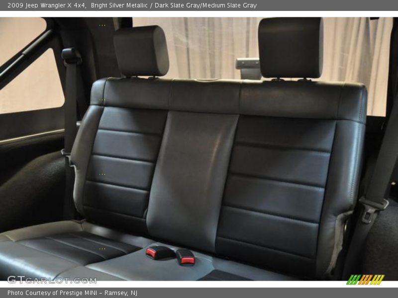 Bright Silver Metallic / Dark Slate Gray/Medium Slate Gray 2009 Jeep Wrangler X 4x4