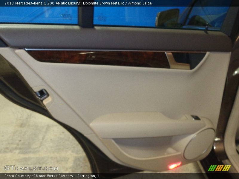 Dolomite Brown Metallic / Almond Beige 2013 Mercedes-Benz C 300 4Matic Luxury