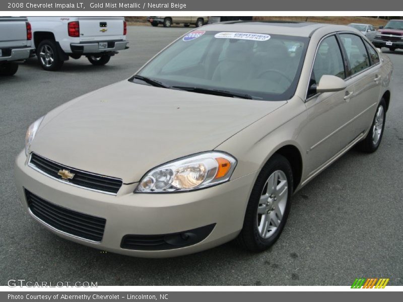 Front 3/4 View of 2008 Impala LT