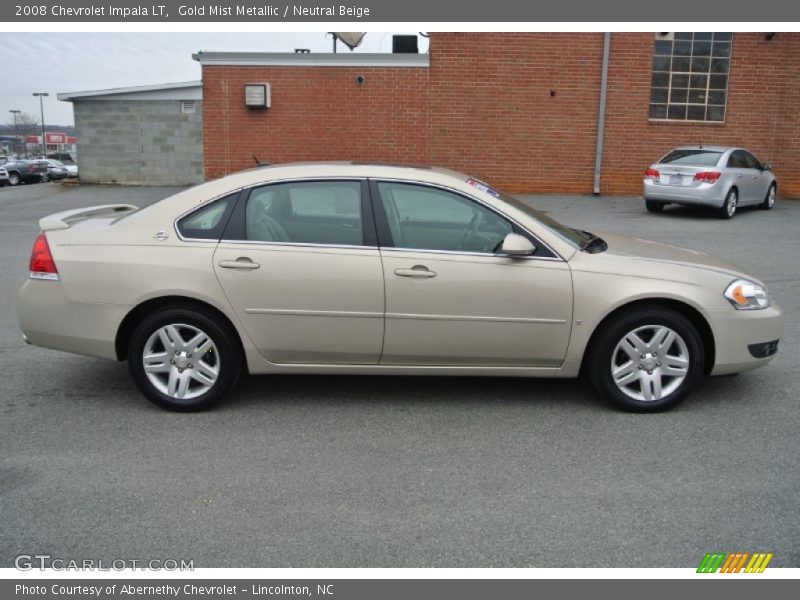  2008 Impala LT Gold Mist Metallic