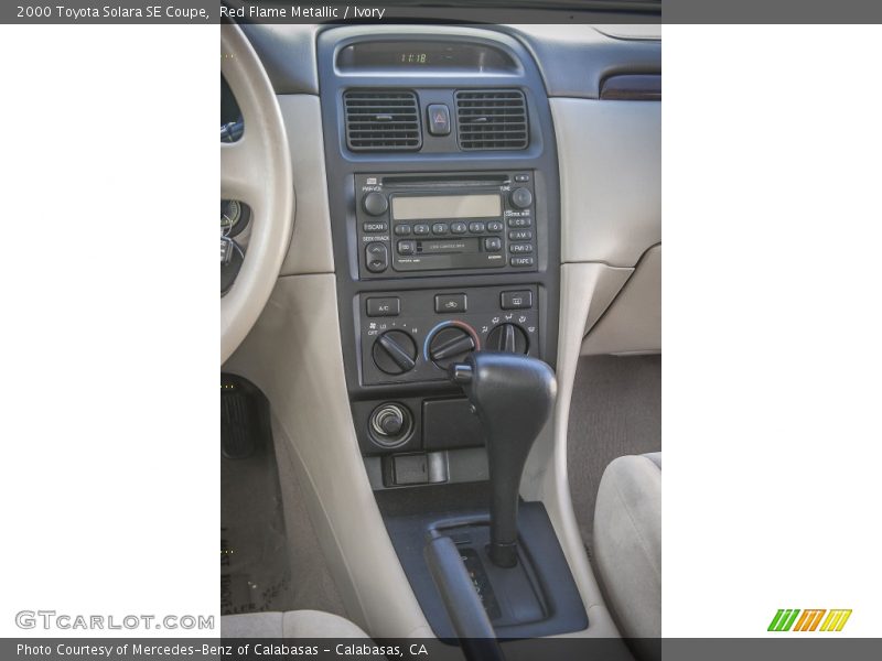 Red Flame Metallic / Ivory 2000 Toyota Solara SE Coupe