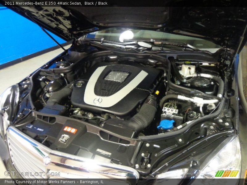 Black / Black 2011 Mercedes-Benz E 350 4Matic Sedan