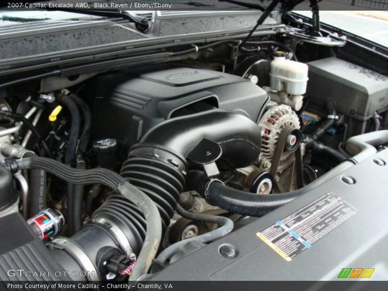 Black Raven / Ebony/Ebony 2007 Cadillac Escalade AWD