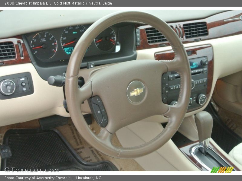  2008 Impala LT Steering Wheel