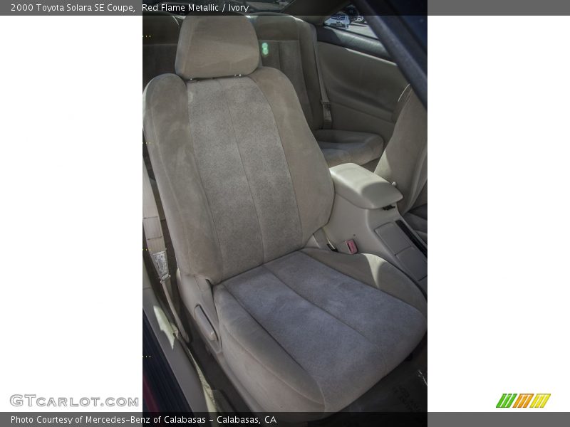 Red Flame Metallic / Ivory 2000 Toyota Solara SE Coupe