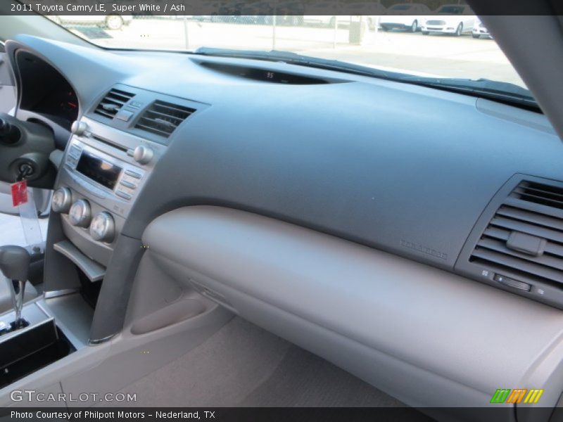 Super White / Ash 2011 Toyota Camry LE