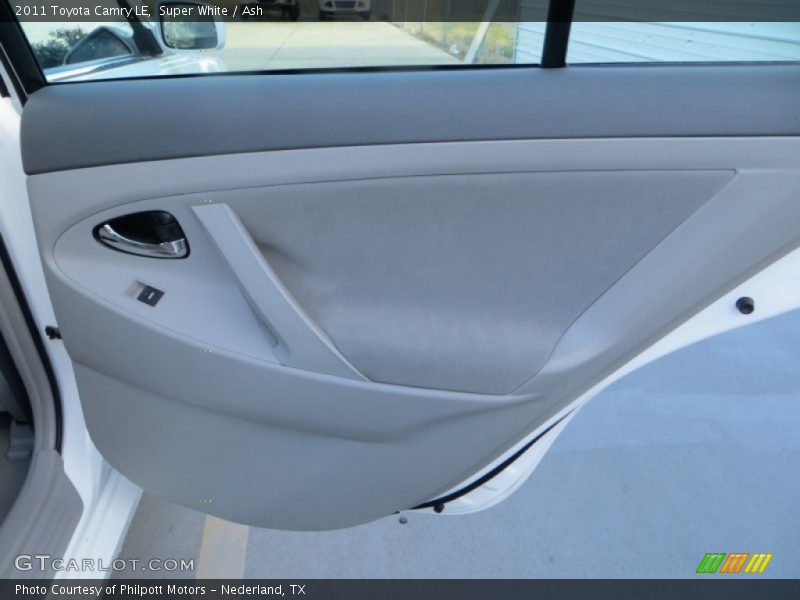 Super White / Ash 2011 Toyota Camry LE