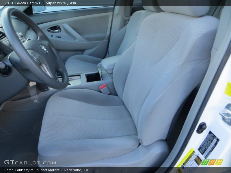 Super White / Ash 2011 Toyota Camry LE