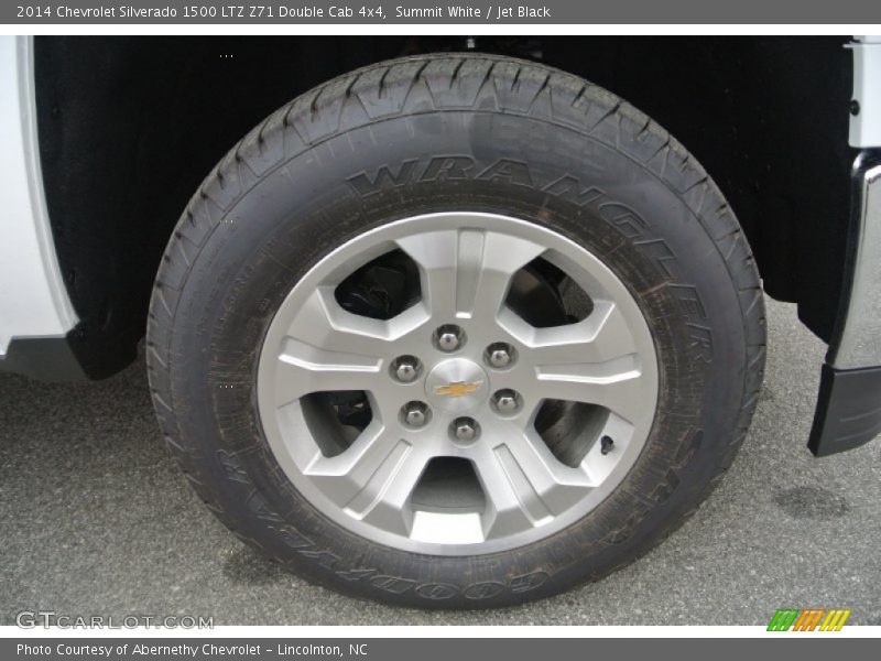 Summit White / Jet Black 2014 Chevrolet Silverado 1500 LTZ Z71 Double Cab 4x4