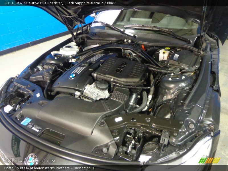 Black Sapphire Metallic / Black 2011 BMW Z4 sDrive35is Roadster