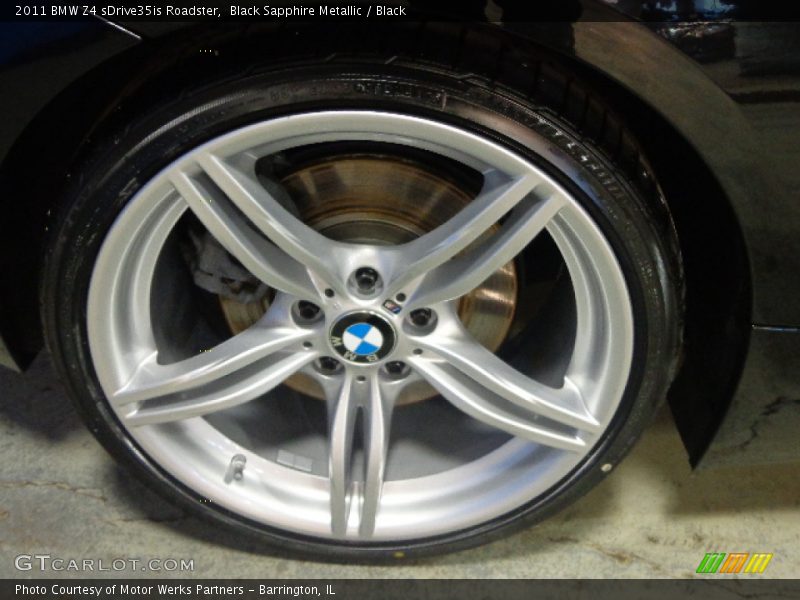 Black Sapphire Metallic / Black 2011 BMW Z4 sDrive35is Roadster