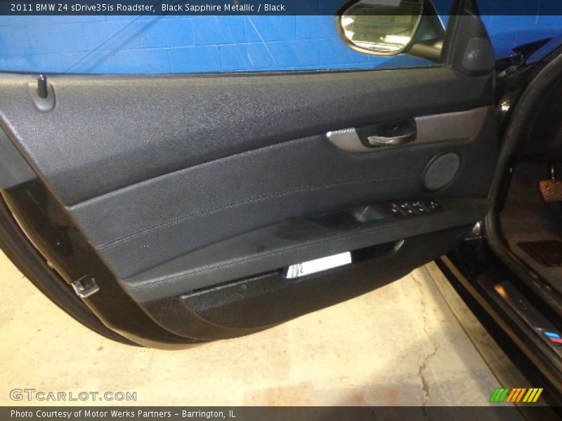 Black Sapphire Metallic / Black 2011 BMW Z4 sDrive35is Roadster