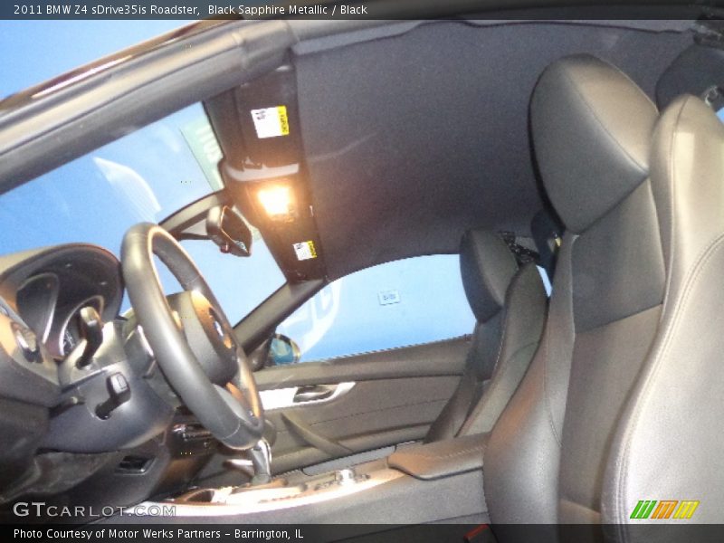 Black Sapphire Metallic / Black 2011 BMW Z4 sDrive35is Roadster