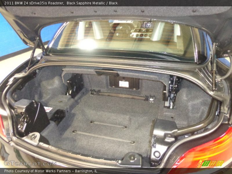 Black Sapphire Metallic / Black 2011 BMW Z4 sDrive35is Roadster