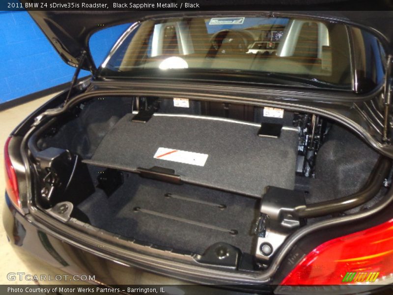 Black Sapphire Metallic / Black 2011 BMW Z4 sDrive35is Roadster