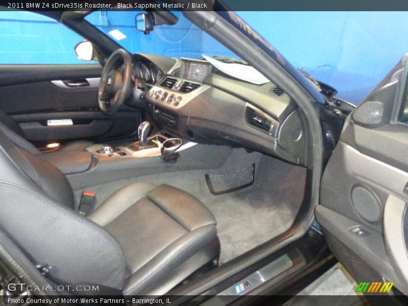 Black Sapphire Metallic / Black 2011 BMW Z4 sDrive35is Roadster