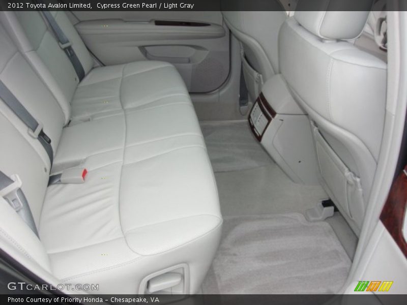 Cypress Green Pearl / Light Gray 2012 Toyota Avalon Limited