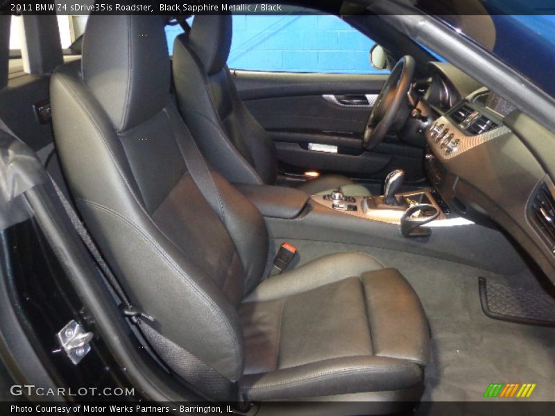 Black Sapphire Metallic / Black 2011 BMW Z4 sDrive35is Roadster