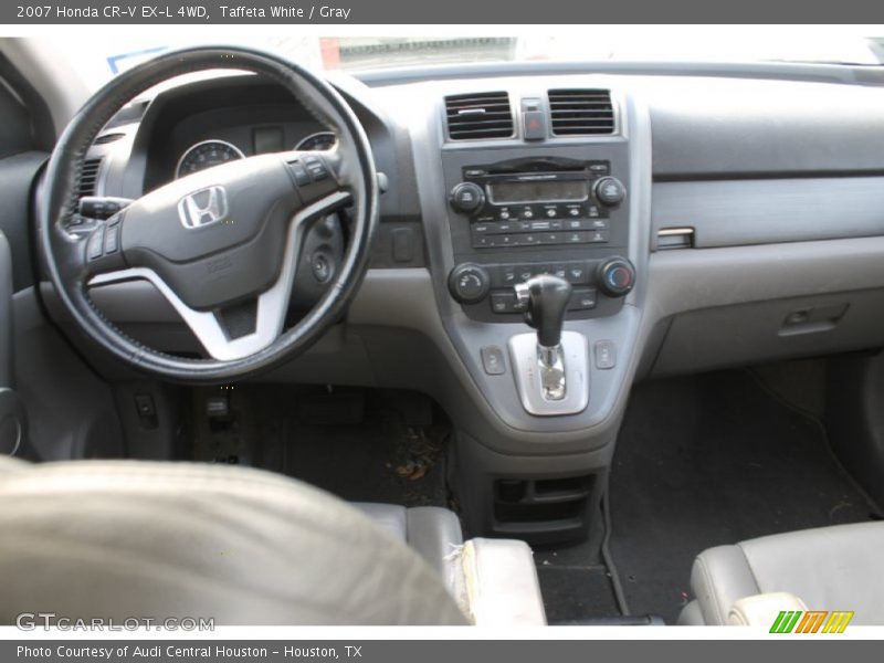 Taffeta White / Gray 2007 Honda CR-V EX-L 4WD