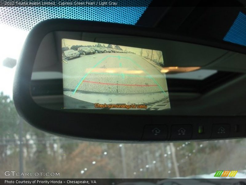 Cypress Green Pearl / Light Gray 2012 Toyota Avalon Limited