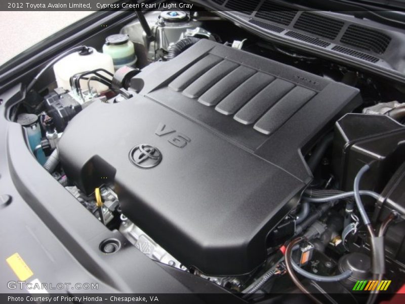 Cypress Green Pearl / Light Gray 2012 Toyota Avalon Limited