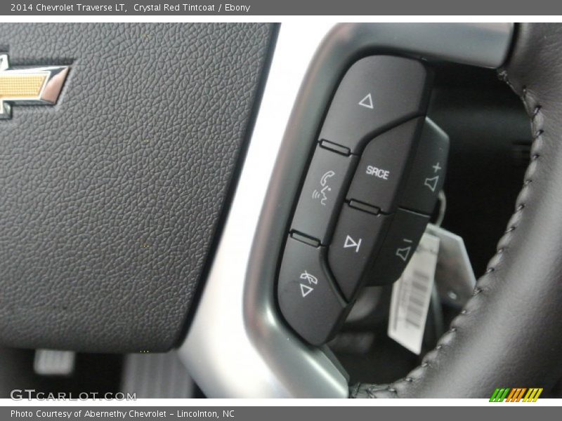 Crystal Red Tintcoat / Ebony 2014 Chevrolet Traverse LT
