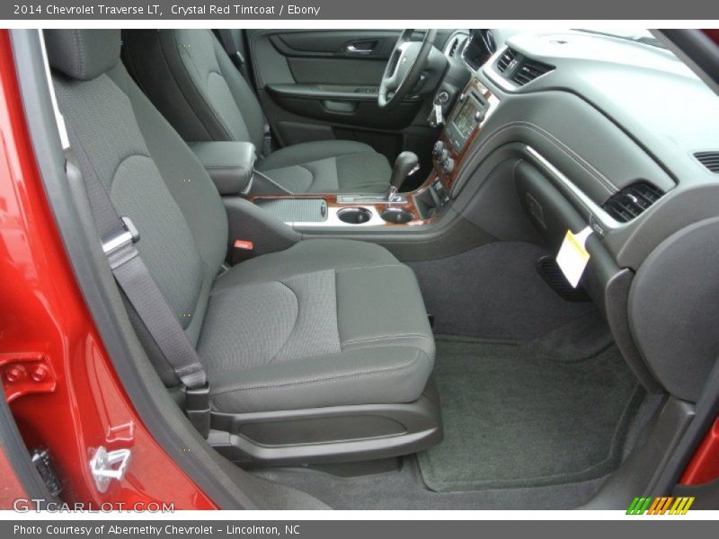 Crystal Red Tintcoat / Ebony 2014 Chevrolet Traverse LT