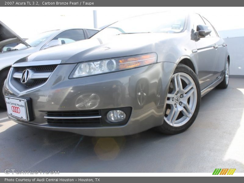 Carbon Bronze Pearl / Taupe 2007 Acura TL 3.2
