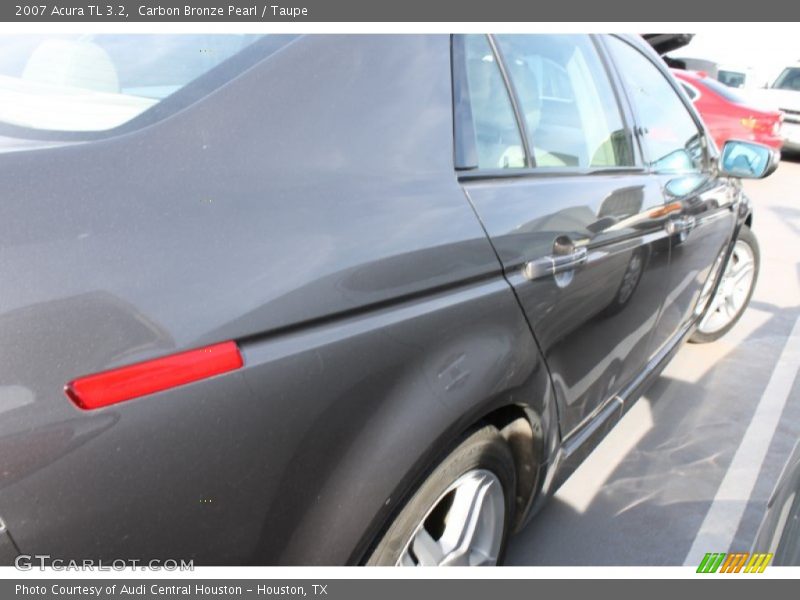 Carbon Bronze Pearl / Taupe 2007 Acura TL 3.2