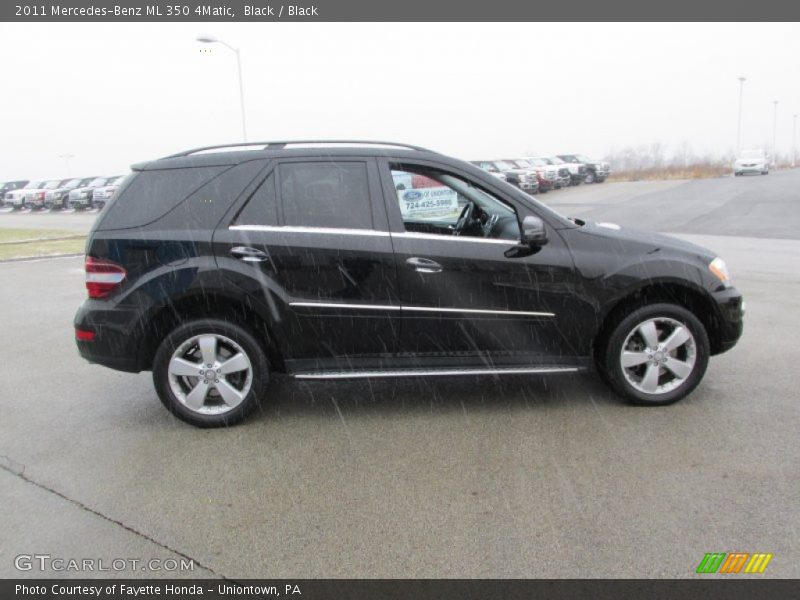 Black / Black 2011 Mercedes-Benz ML 350 4Matic