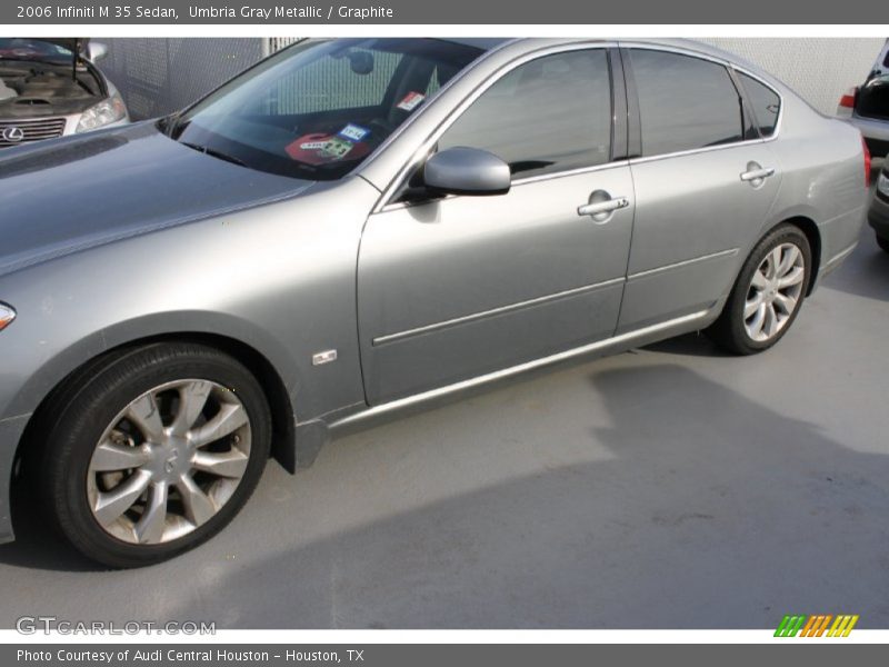 Umbria Gray Metallic / Graphite 2006 Infiniti M 35 Sedan