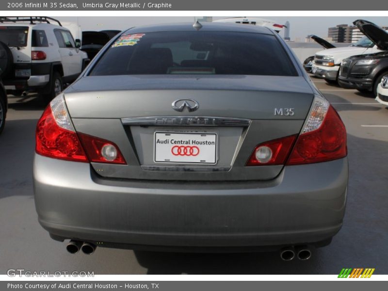 Umbria Gray Metallic / Graphite 2006 Infiniti M 35 Sedan