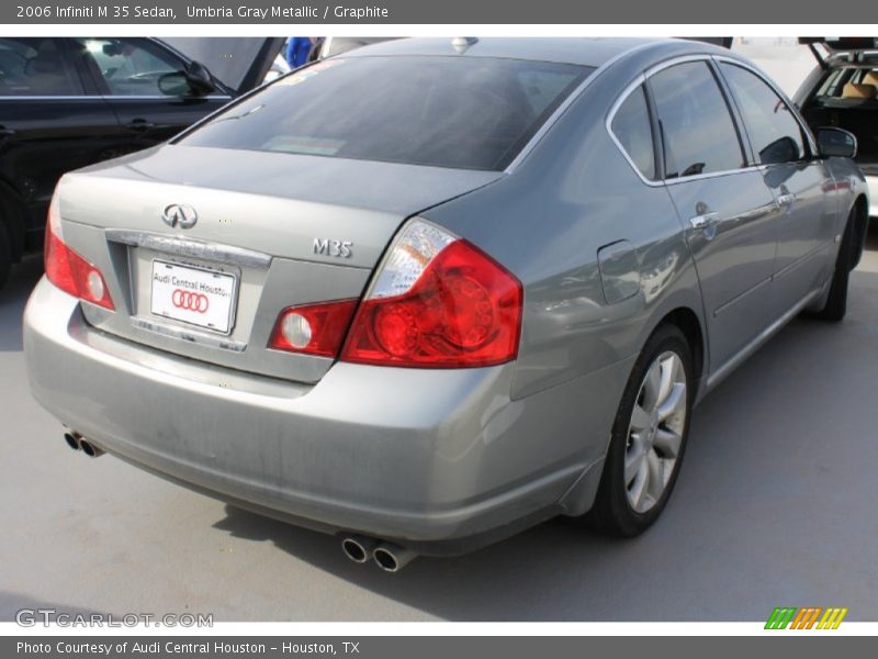 Umbria Gray Metallic / Graphite 2006 Infiniti M 35 Sedan