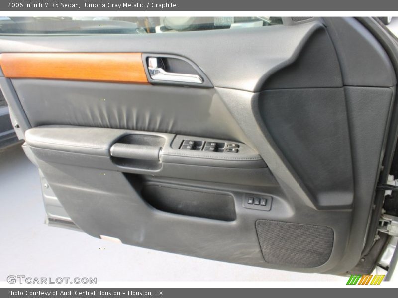 Umbria Gray Metallic / Graphite 2006 Infiniti M 35 Sedan