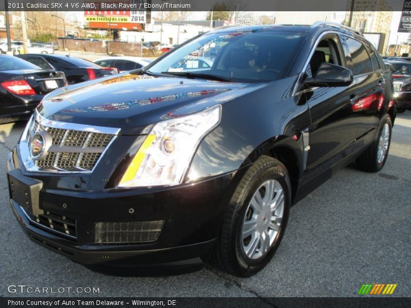 Black Raven / Ebony/Titanium 2011 Cadillac SRX 4 V6 AWD